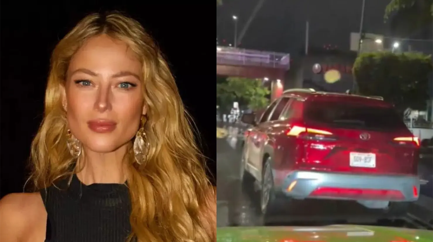 Vanessa Huppenkothen vive momentos de tensión con presuntos montachoques en CDMX | VIDEO