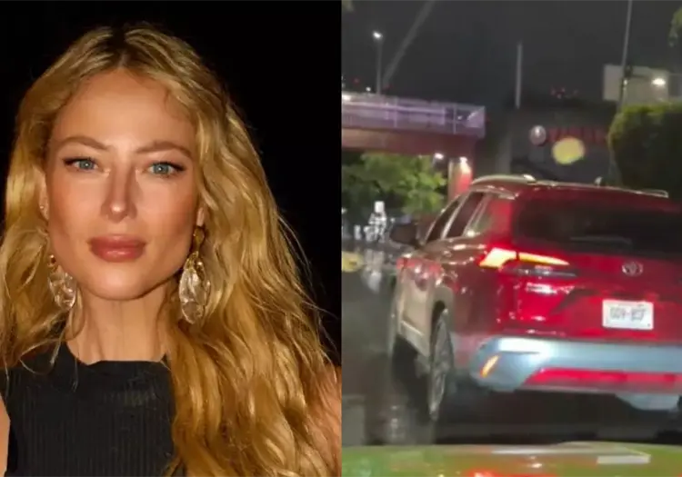 Vanessa Huppenkothen vive momentos de tensión con presuntos montachoques en CDMX | VIDEO