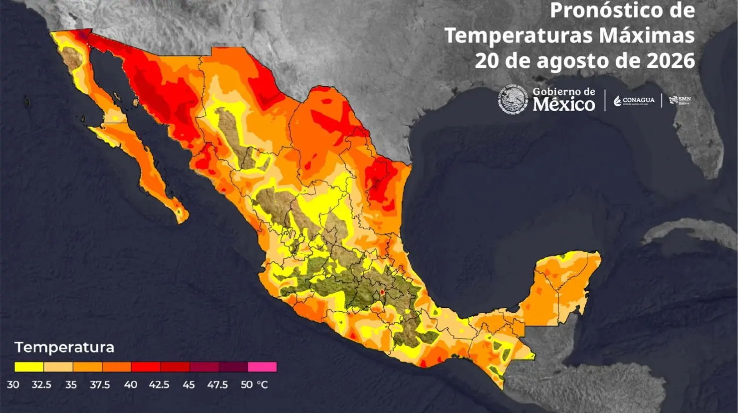 Clima en Sonora hoy, 20 de agosto: ¿Dónde hará más calor este jueves?