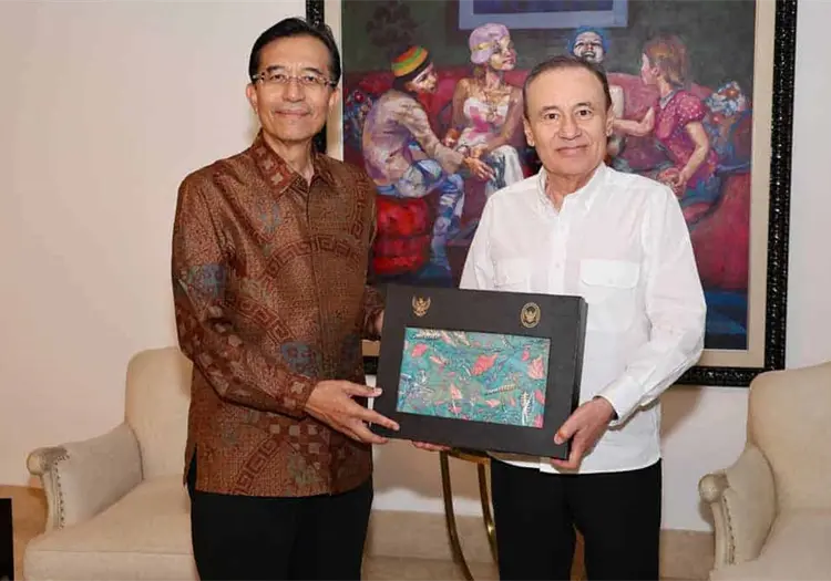 Alfonso Durazo fortalece vínculos con Indonesia y atrae nuevas inversiones para Sonora