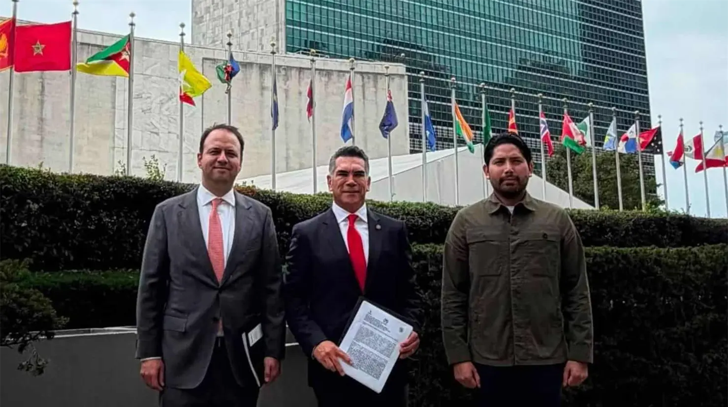 Alito Moreno denuncia ante la ONU al gobierno de Sheinbaum por censura