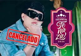 Cancelan concierto de Óscar Maydon en la Feria Nacional de Zacatecas 2026; se suma a Luis R. Conríquez