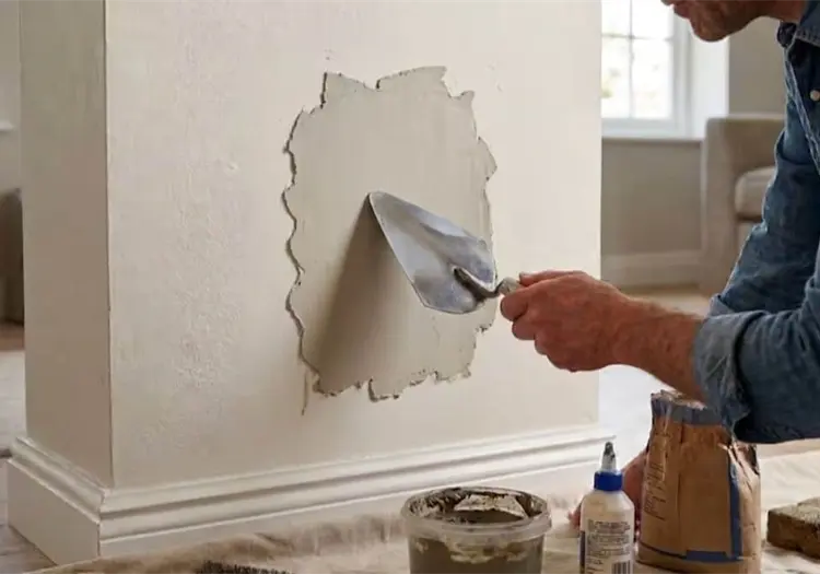 Mezclar cemento con pegamento blanco puede ser útil para reparar grietas en casa: así se prepara