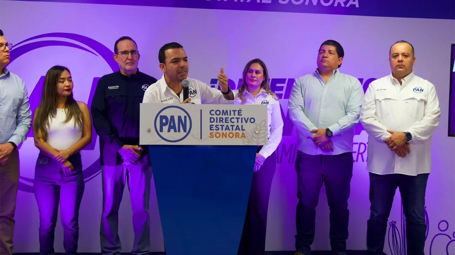 Elías Lixa Abimerhi, coordinador de los diputados federales del PAN