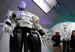 Porfirio, el robot humanoide, vuelve a las aulas tras completar su rehabilitación