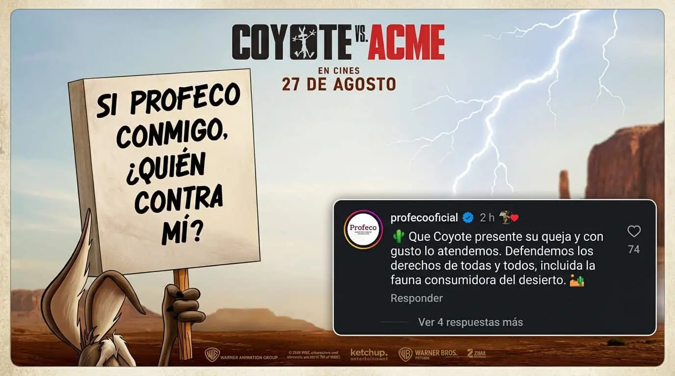 Si la Profeco se involucra Coyote podría ganar fácilmente el juicio.