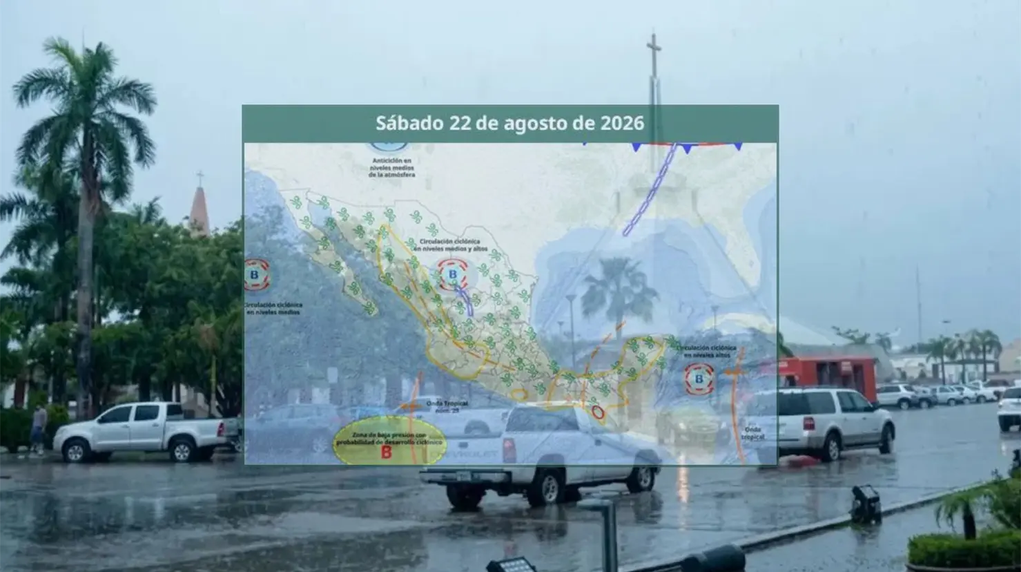Clima en Sonora hoy 22 de agosto: Calor extremo y lluvias muy fuertes afectarán estas regiones