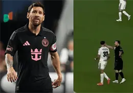 La MLS castiga a Messi por golpe a rival durante partido ante Philadelphia