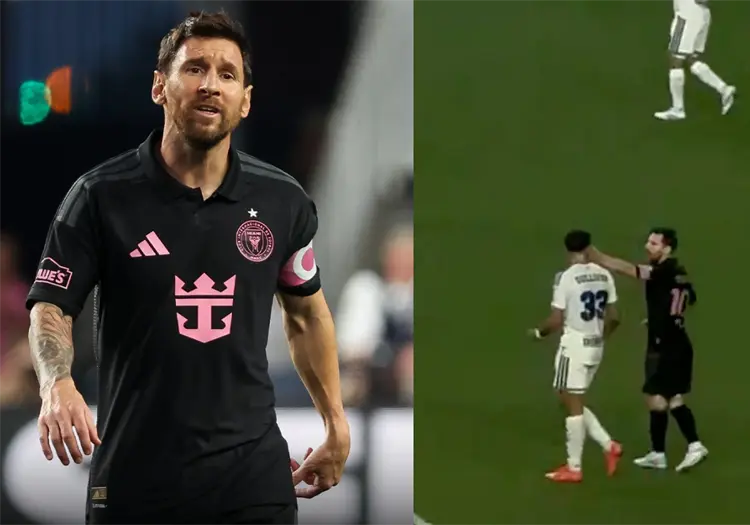 La MLS castiga a Messi por golpe a rival durante partido ante Philadelphia