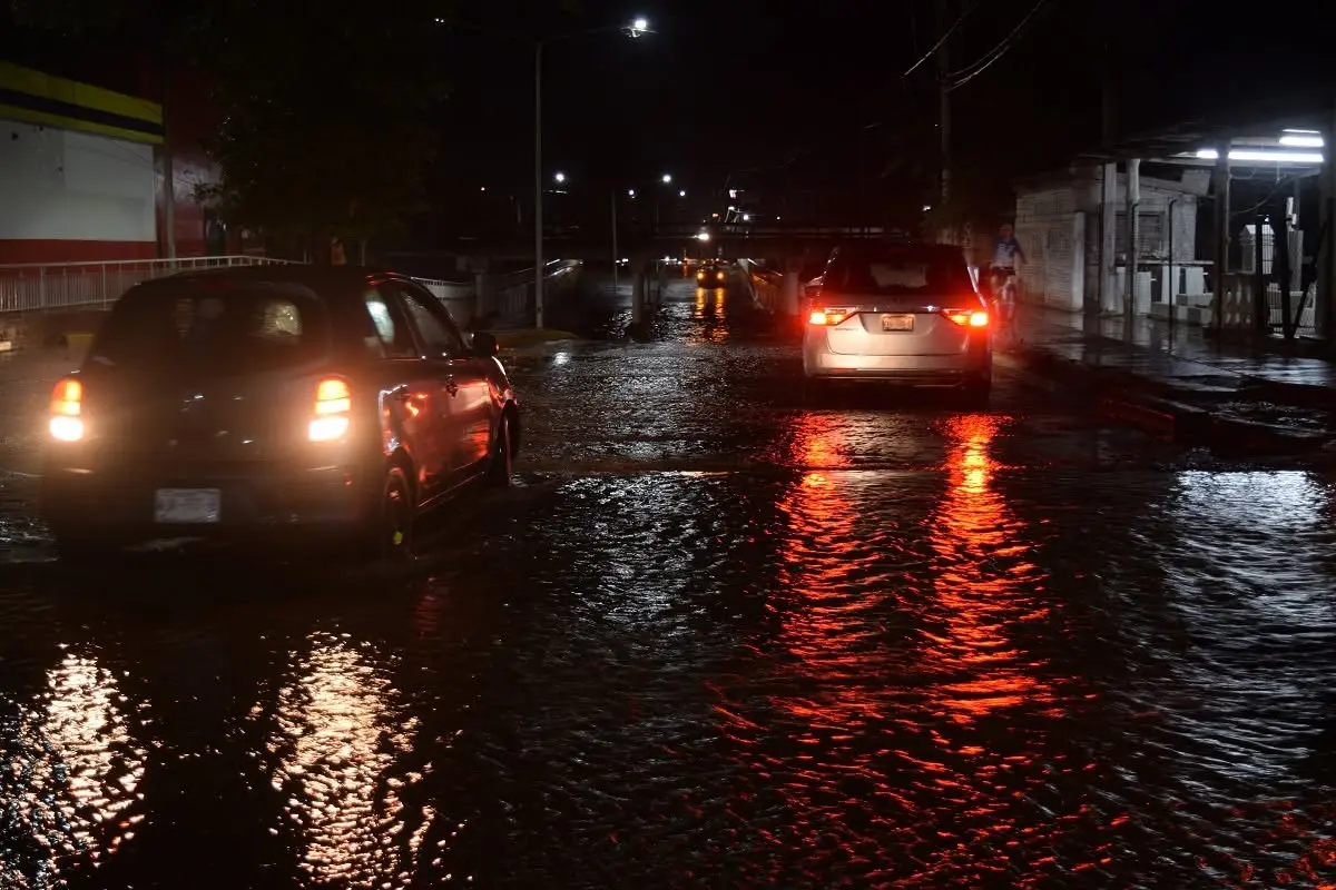 Golpea fuerte la lluvia a Navojoa; se registran 45 acumulados de milímetros en hora y media