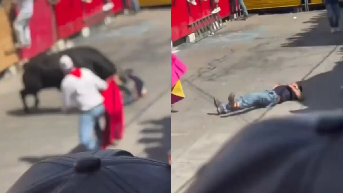 Muere un hombre y nueve personas resultan heridas tras embestidas de toros durante la Huamantlada 2026