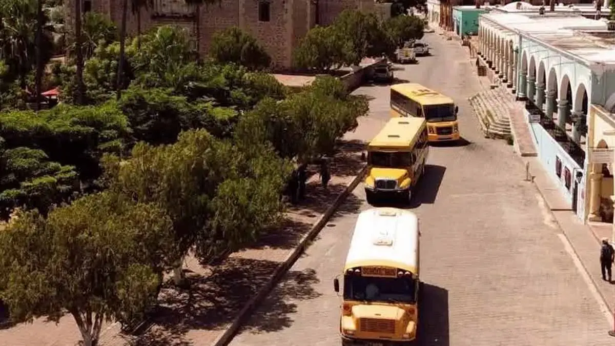 Álamos activa transporte escolar gratuito para 400 estudiantes