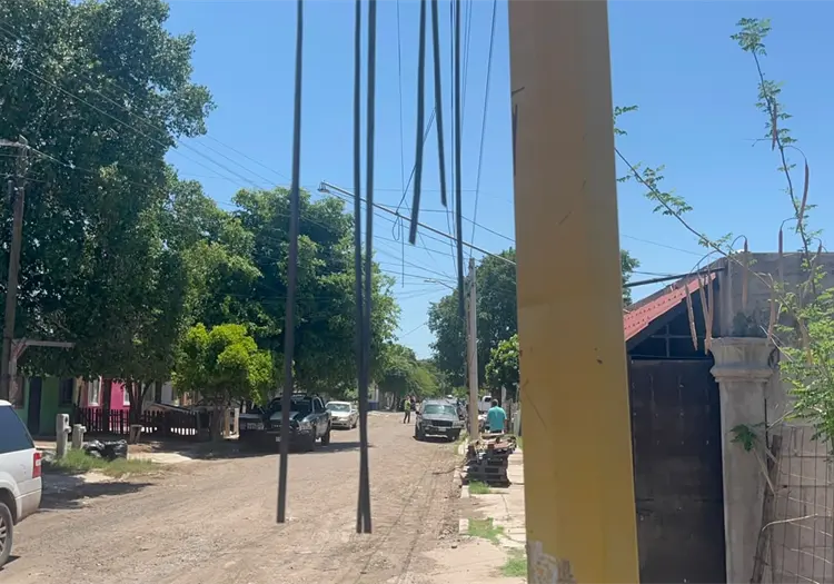 Cableado pone en riesgo la seguridad de vecinos en la Ampliación Alameda