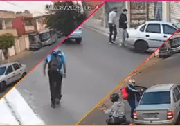 VIDEO | De asaltantes a víctimas, fueron atropellados por la persona que intentaron robar