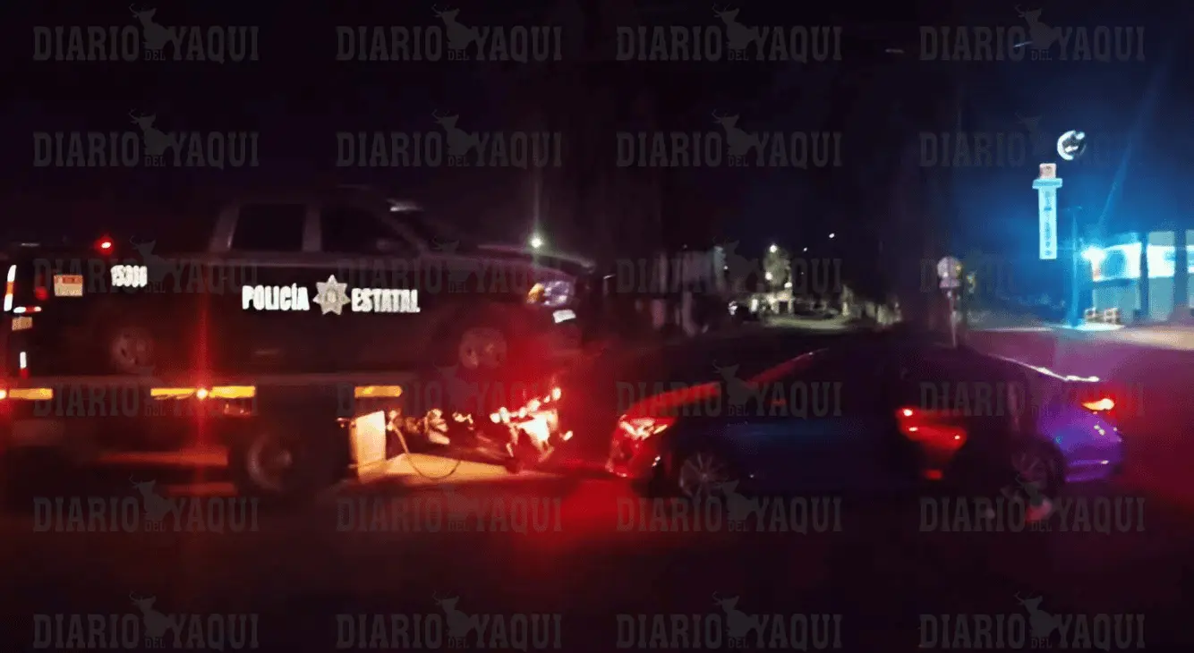 Choca patrulla de la Policía Estatal en Misión del Real