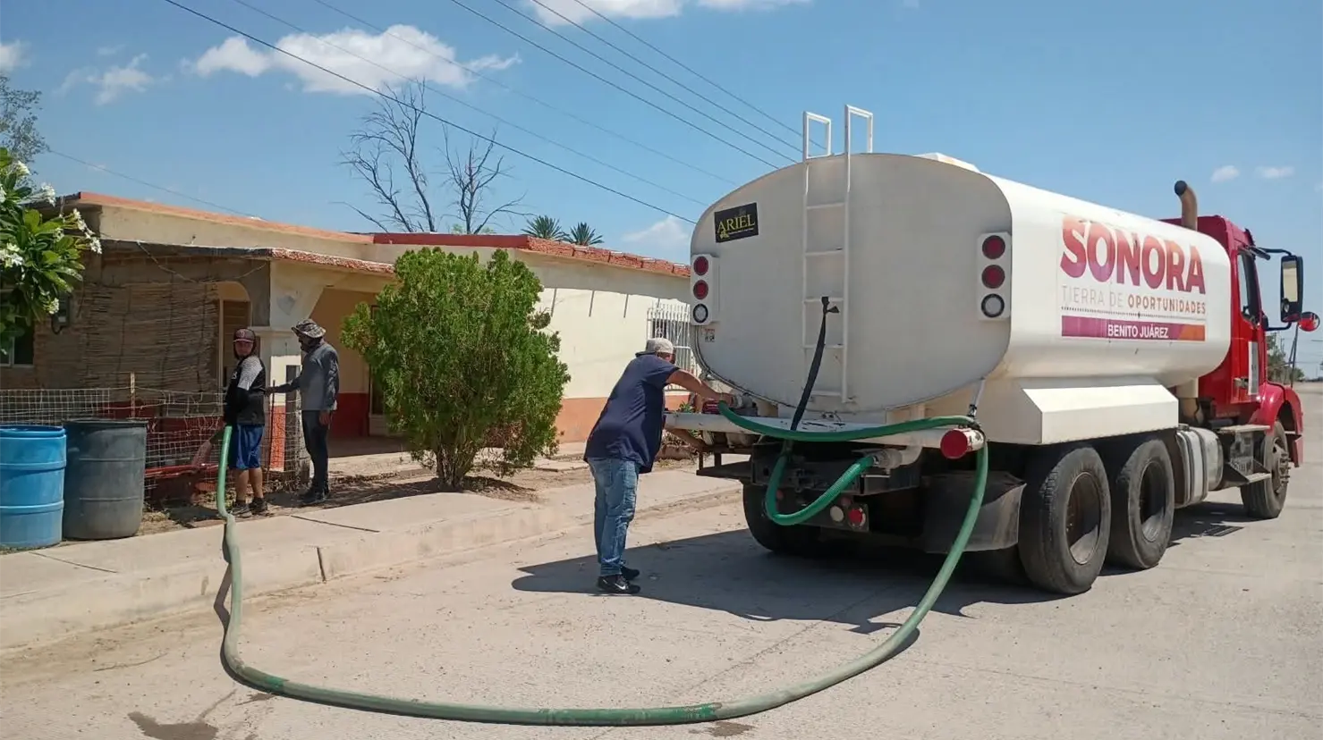 Están sin agua en la colonia Jecopaco, en Benito Juárez