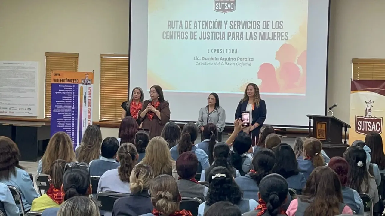 Capacitan a mujeres sobre centros de justicia