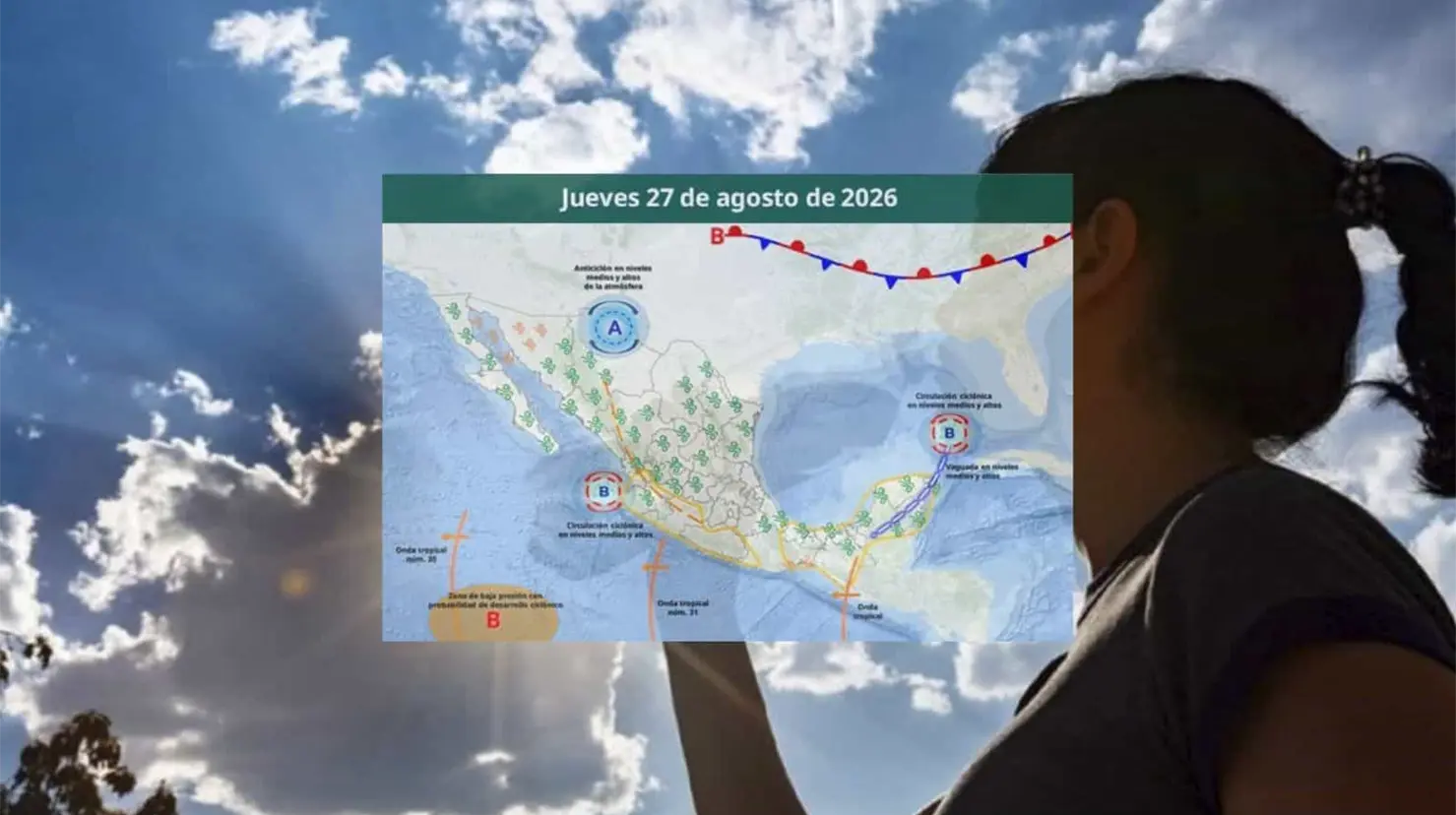 Clima en Hermosillo hoy 27 de agosto: Sensación térmica alcanzará los 47°C este jueves