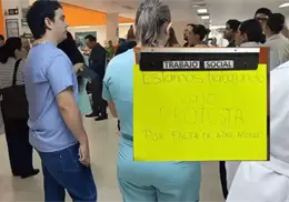 IMSS anuncia mantenimiento al aire acondicionado de la UMF No. 1 tras protesta de trabajadores