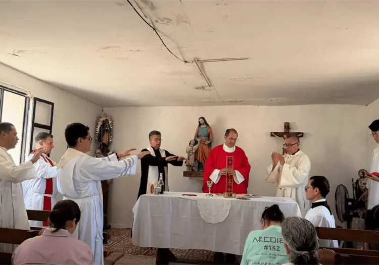Obispo y sacerdotes llevan misión pastoral a comunidades de la sierra de Sonora
