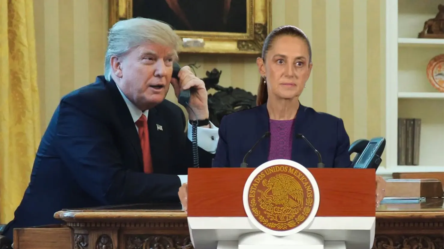 Sheinbaum revela que ha hablado 21 veces por teléfono con Trump; ¿habrá reunión presencial?