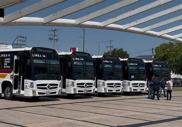 Línea 14 estrenará camiones nuevos