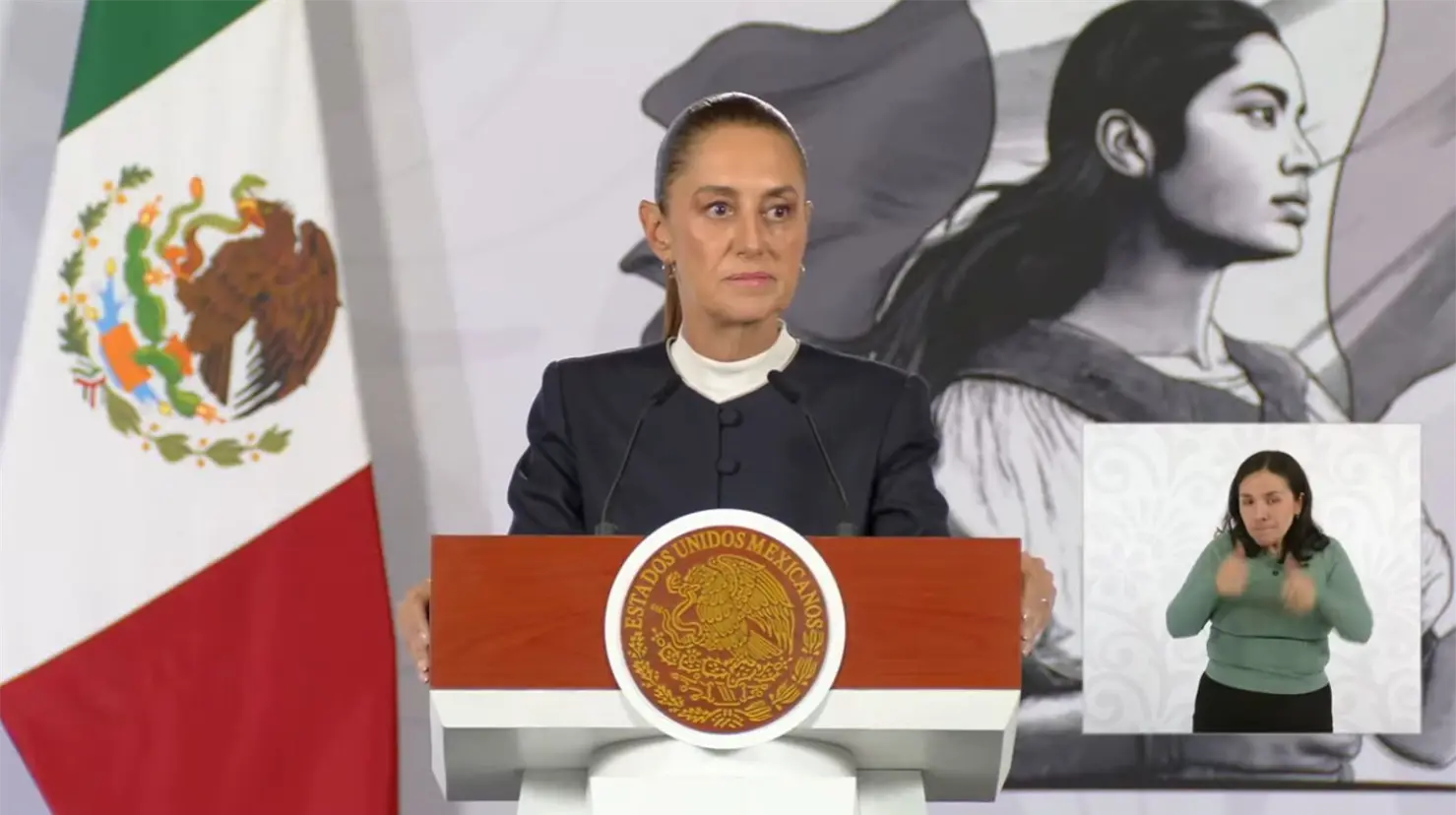 “Está muy difícil ser candidato y lanzar tu candidatura desde otro país”, señaló la presidenta Sheinbaum