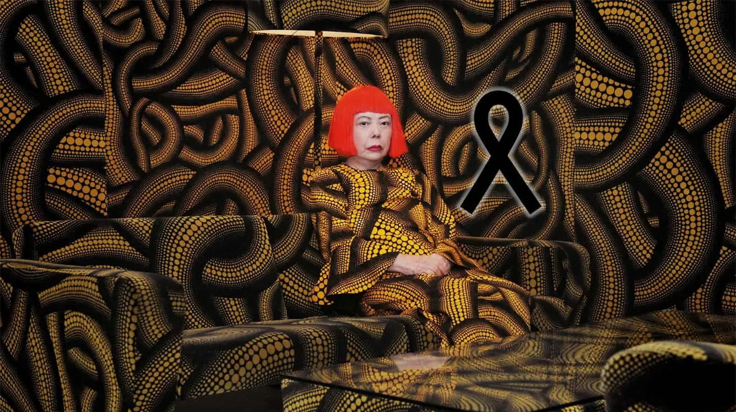 Kusama permaneció activa hasta sus últimos días y desarrolló una carrera que abarcó pintura, escultura, instalaciones, literatura, cine y arte escénico