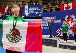 Frida Elena pone en alto a Sonora con medalla de bronce en Panamericano de Karate Do