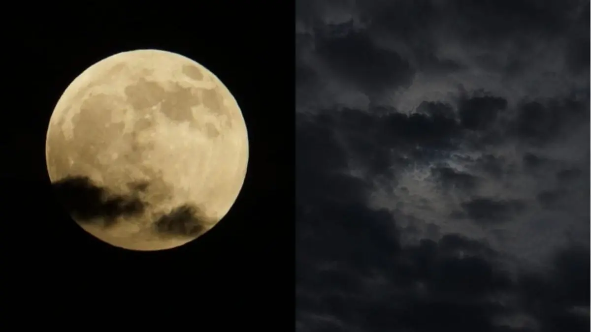 Nubes frustran avistamiento del eclipse lunar en Ciudad Obregón