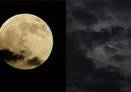 Nubes frustran avistamiento del eclipse lunar en Ciudad Obregón