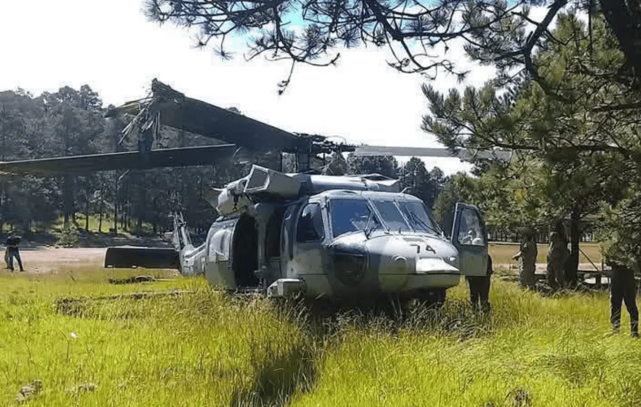 VIDEO | Accidente de Black Hawk en Durango deja siete militares lesionados