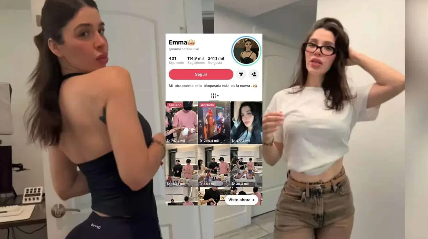 La exreina de belleza realizaba transmisiones en vivo de manera frecuente, donde recibía regalos digitales enviados por sus seguidores.