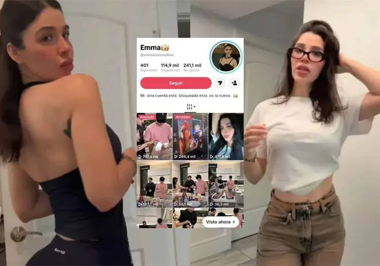 Emma Coronel pierde su cuenta de TikTok; cuestionan ingresos de sus transmisiones