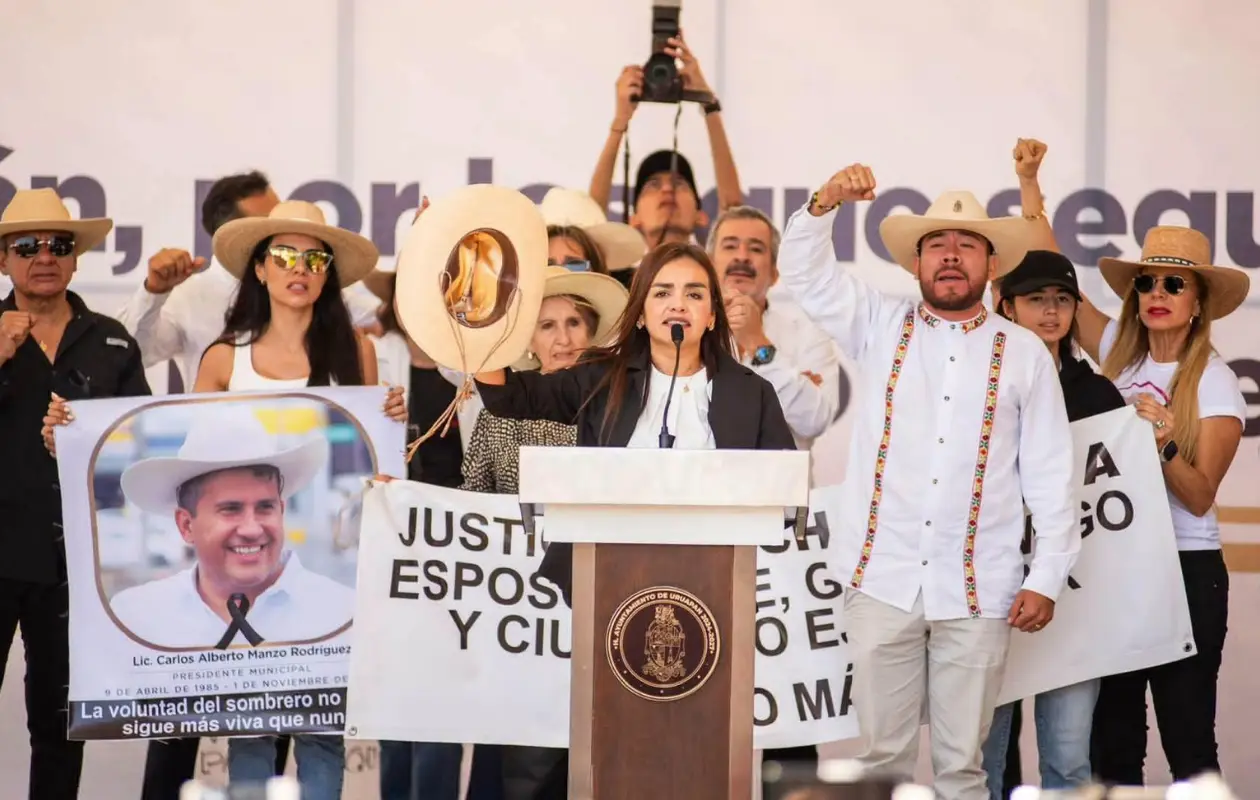 Grecia Quiroz acusa presiones tras petición de Fiscalía por celulares de Carlos Manzo