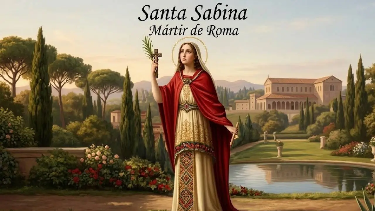 Santoral de hoy, 29 de agosto: Santa Sabina, la mujer que murió por su fe