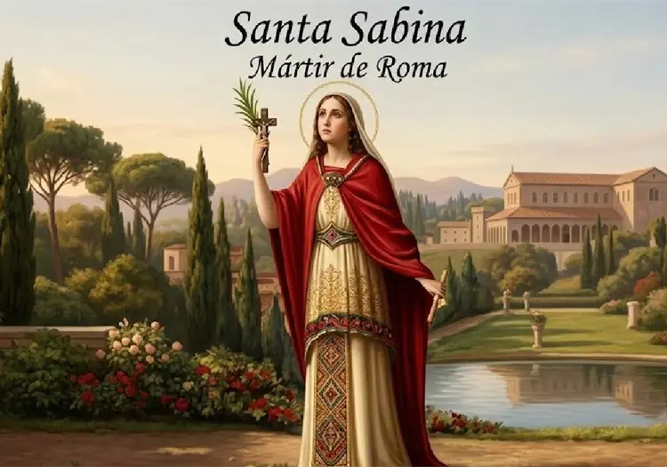 Santoral de hoy, 29 de agosto: Santa Sabina, la mujer que murió por su fe