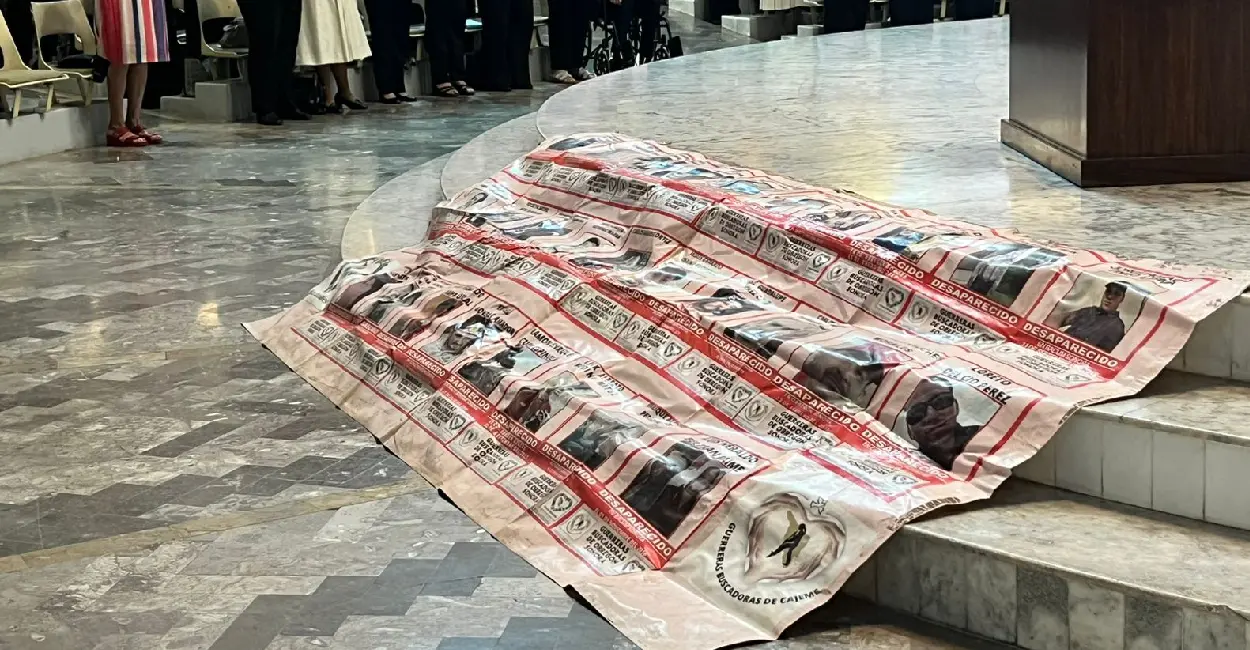 La Diócesis de Ciudad Obregón celebró una emotiva misa para acompañar a madres y familias de personas desaparecidas / Imagen: César Leyva