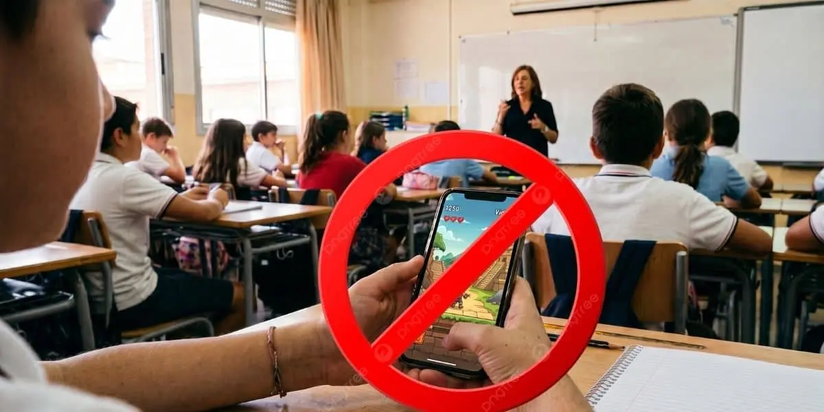 La discusión sobre los dispositivos electrónicos también contempla cómo atender situaciones excepcionales en las que sea necesario contactar a familiares.