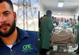 Trabajador de la CFE muere en trágico accidente y se convierte en donador de órganos