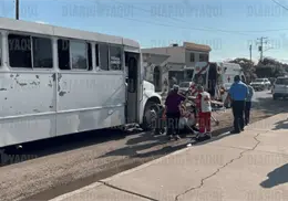 Camión de la Línea 3 embiste a menor de edad en la Miravalle Camión de la Línea 3 embiste a menor de edad en la Miravalle