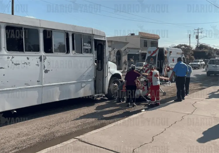 Camión de la Línea 3 embiste a menor de edad en la Miravalle