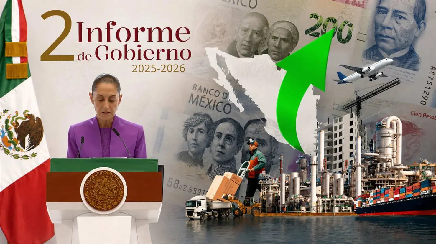 La presidenta destacó inversión récord, crecimiento del PIB, empleo histórico, menor inflación y fortaleza del peso frente al dólar