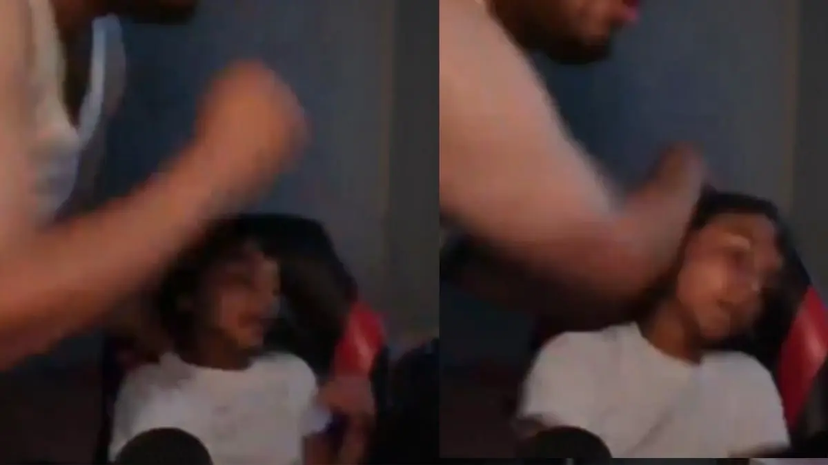 VIDEO | Streamer de 13 años es agredido por su padre durante transmisión en vivo
