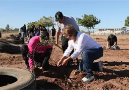 Grupo Acción Verde de Navojoa avanza en el Bosque Urbano