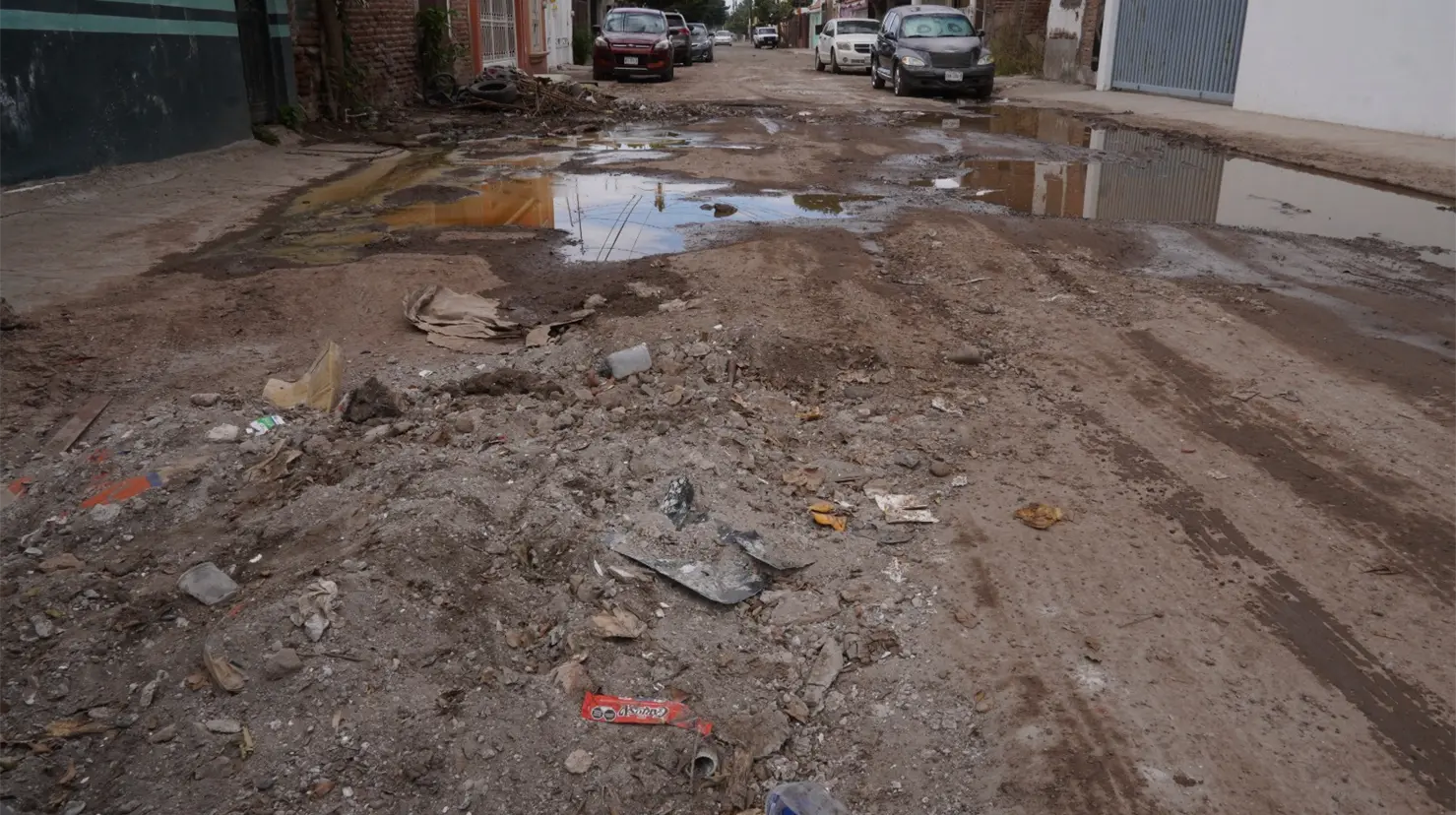 Los baches y drenajes representan las principales problemáticas que aquejan a la población en Obregón