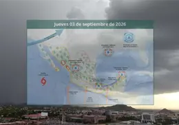 Clima en Hermosillo hoy 3 de septiembre: Se pronostica tormenta para este jueves