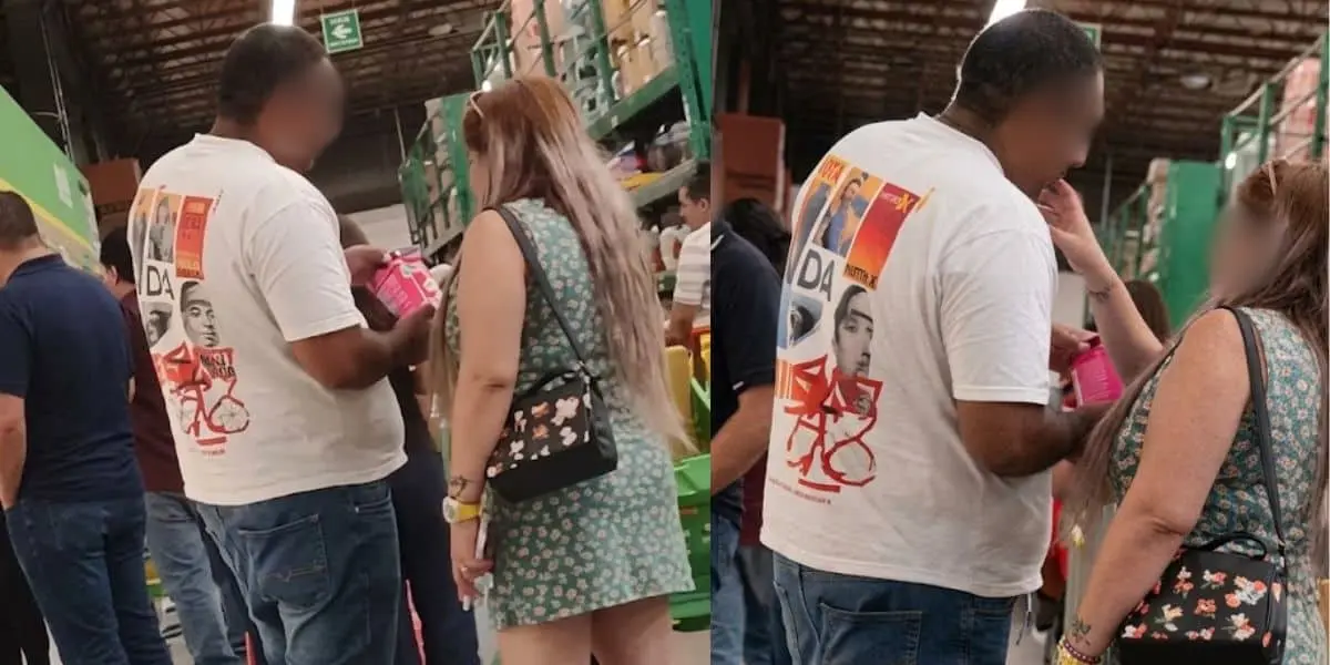 La escena fue registrada por un cliente dentro del establecimiento y posteriormente comenzó a difundirse en distintas plataformas digitales.