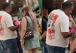 Polémica por video de familia que prueba helado con los dedos y lo devuelve en Bodega Aurrerá