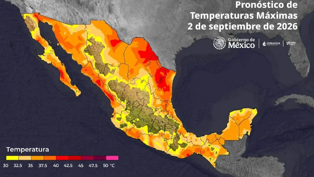 Clima en Sonora hoy, 2 de septiembre: Se esperan lluvias muy fuertes, pero el calor no da tregua